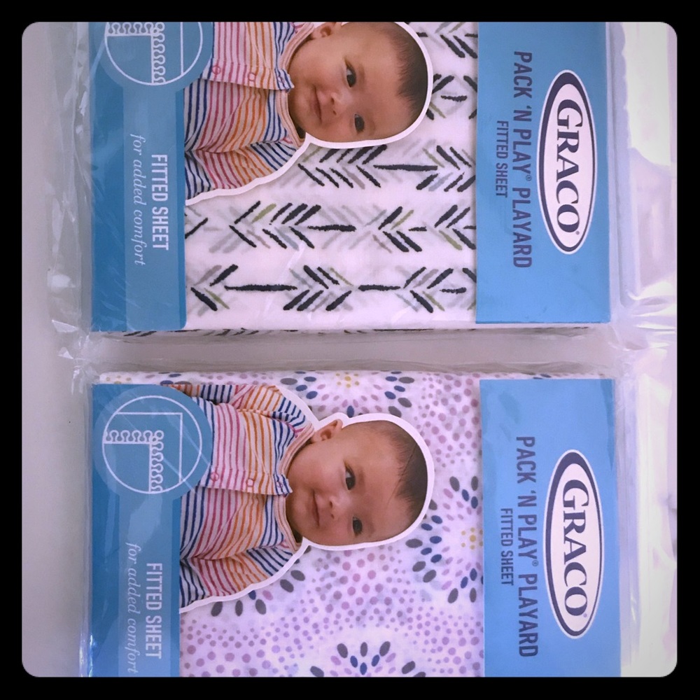 Graco Pack n play fitted sheets